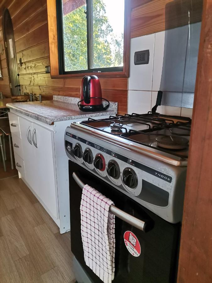 Cabanas Arcoiris Пукон Экстерьер фото