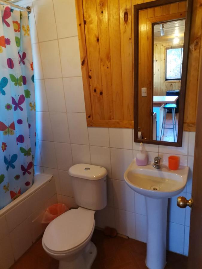 Cabanas Arcoiris Пукон Экстерьер фото
