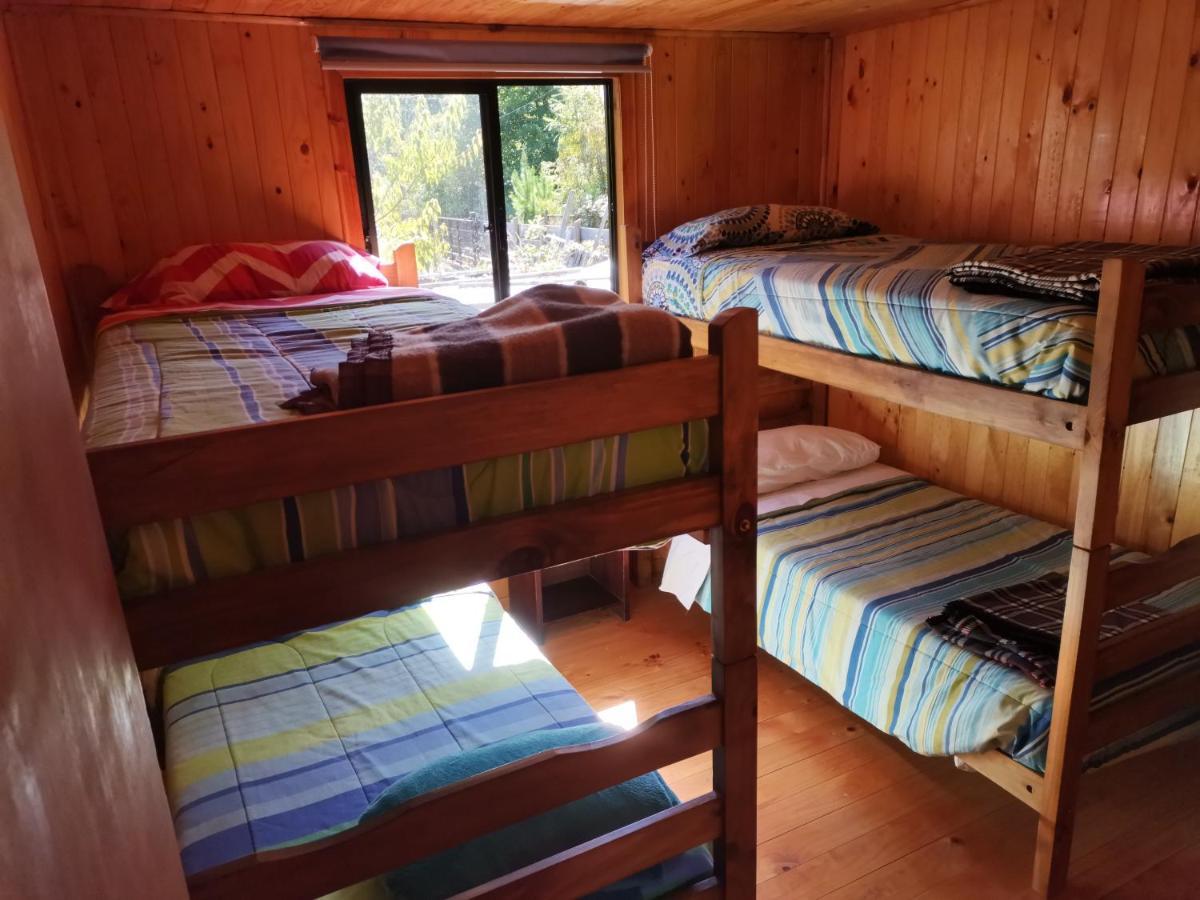 Cabanas Arcoiris Пукон Экстерьер фото