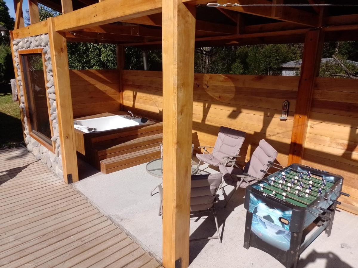 Cabanas Arcoiris Пукон Экстерьер фото