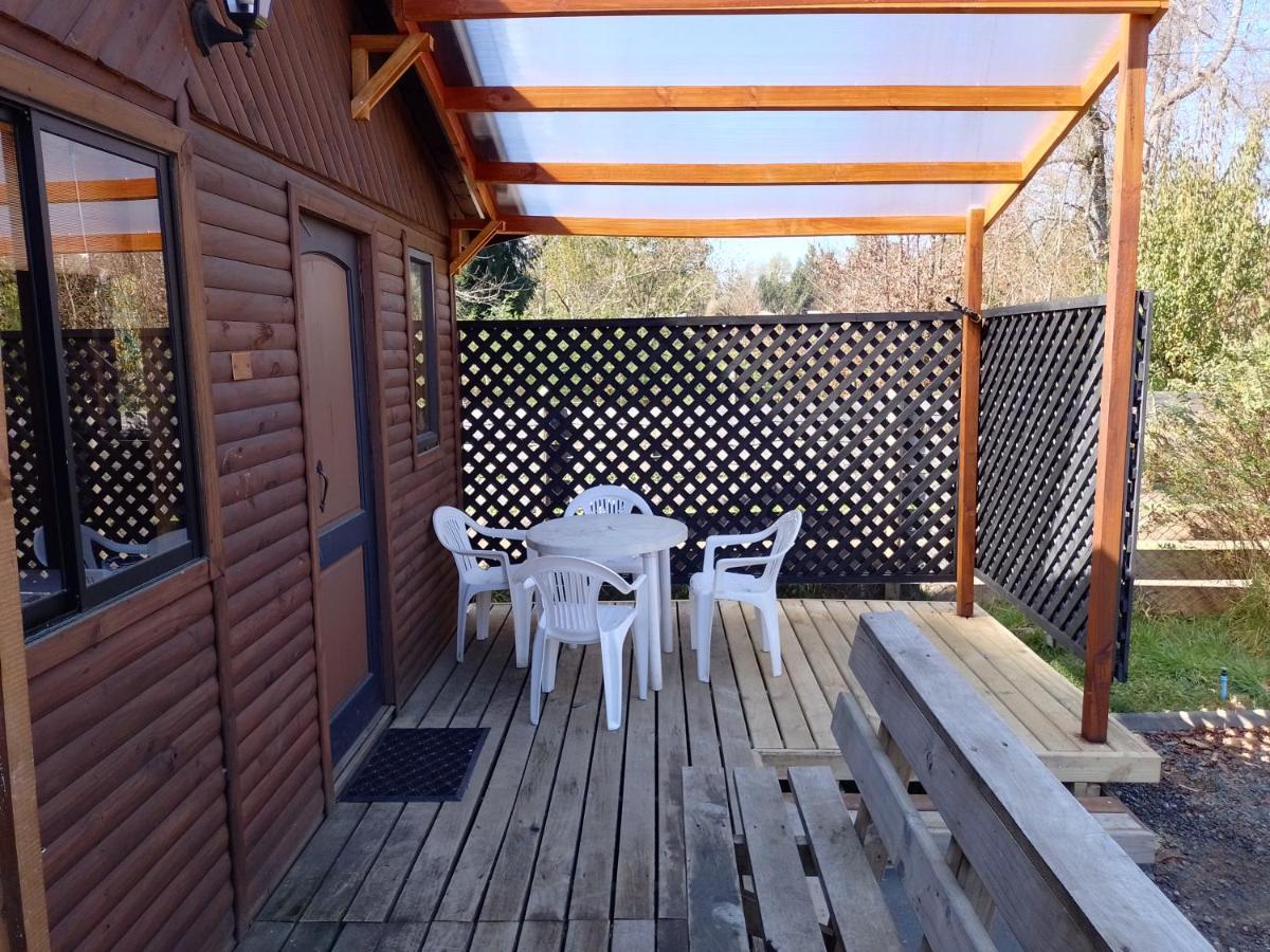 Cabanas Arcoiris Пукон Экстерьер фото