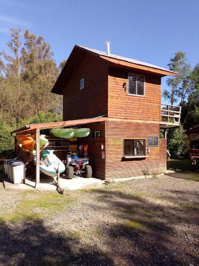 Cabanas Arcoiris Пукон Экстерьер фото