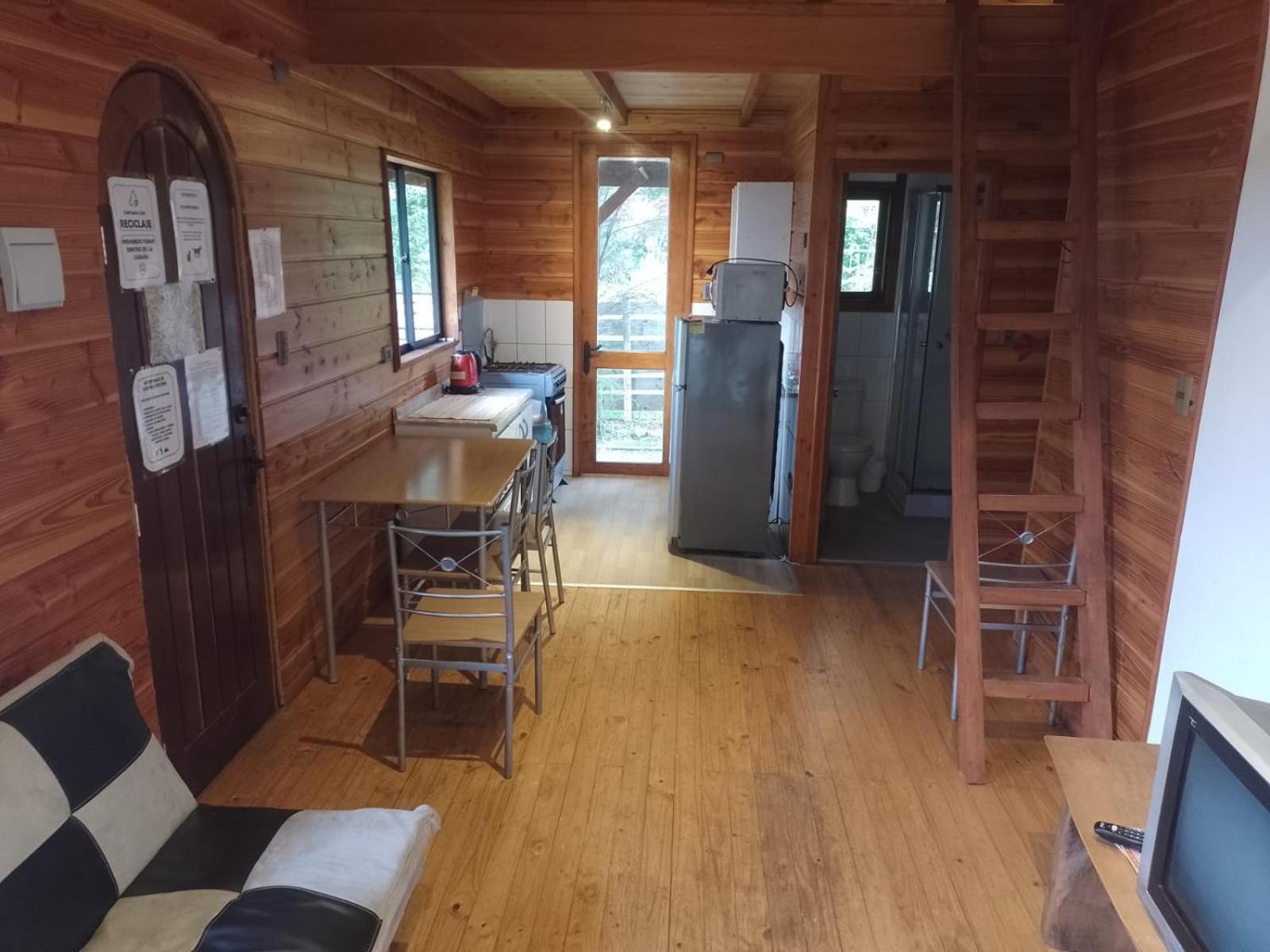 Cabanas Arcoiris Пукон Экстерьер фото