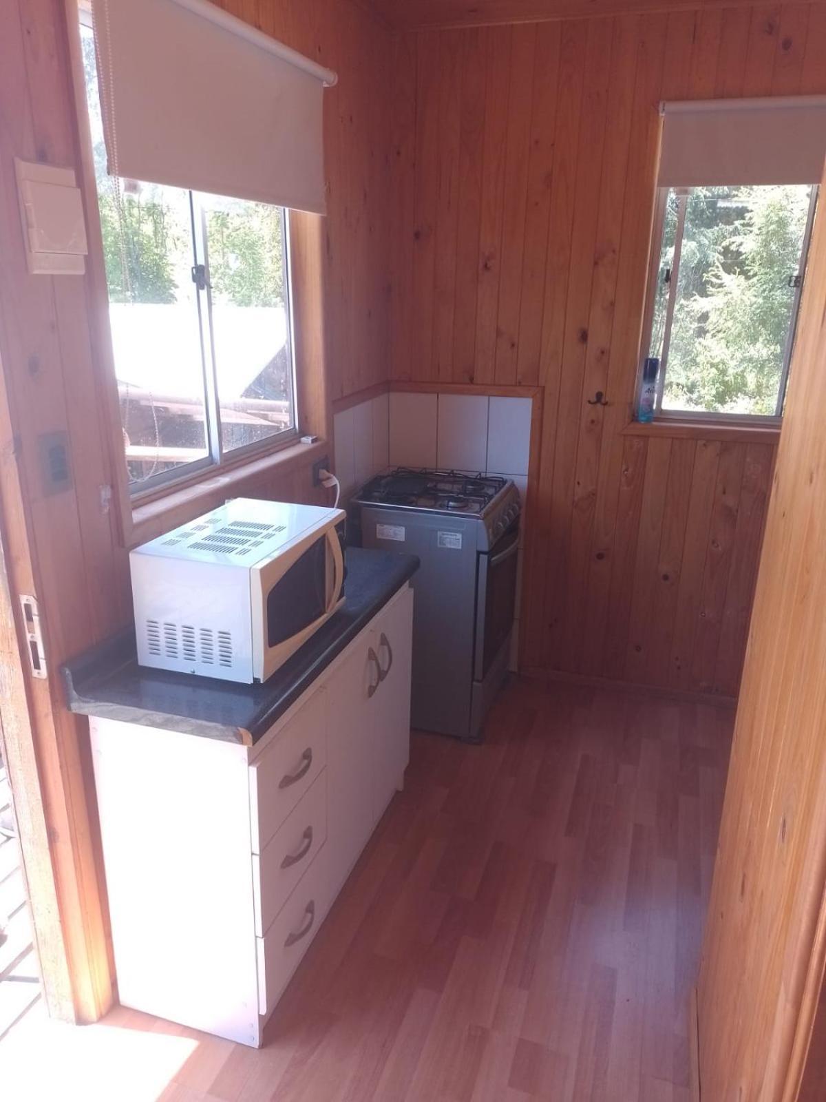 Cabanas Arcoiris Пукон Экстерьер фото
