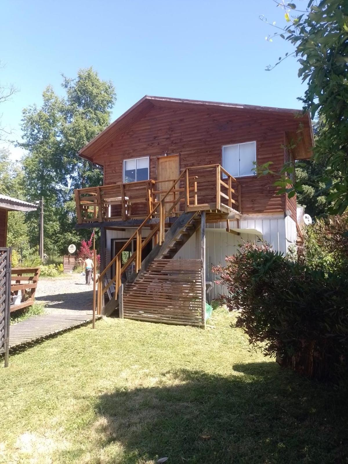 Cabanas Arcoiris Пукон Экстерьер фото